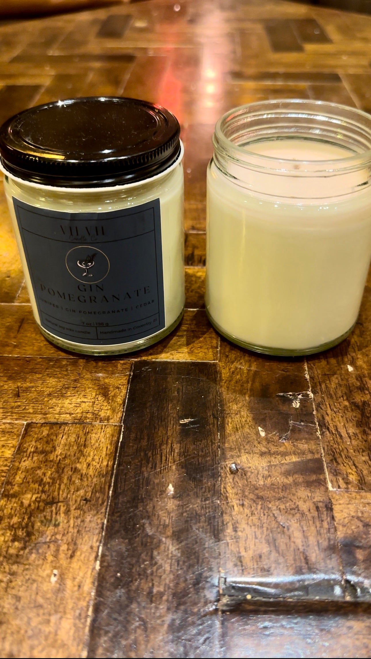 Gin Pomegranate - Soy Wax Candle