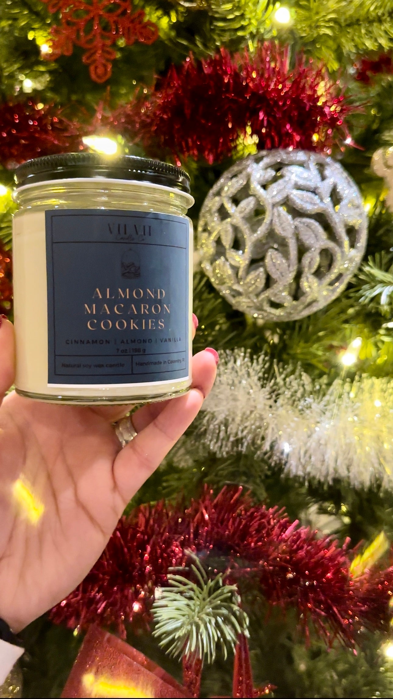 Almond Macaron Cookies - Soy Wax Candle