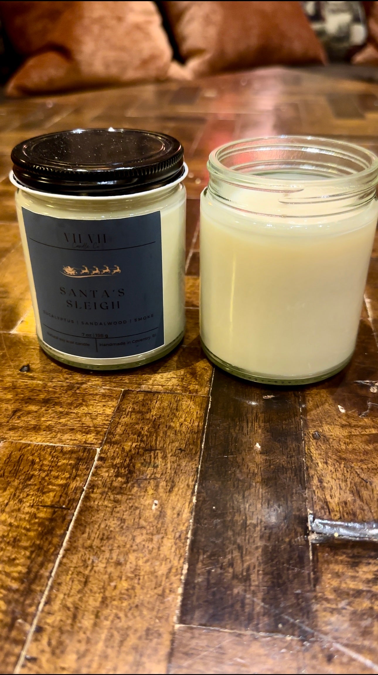 Santa's Sleigh - Soy Wax Candle