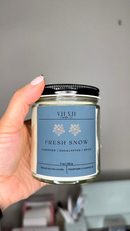 Fresh Snow - Soy Wax Candle