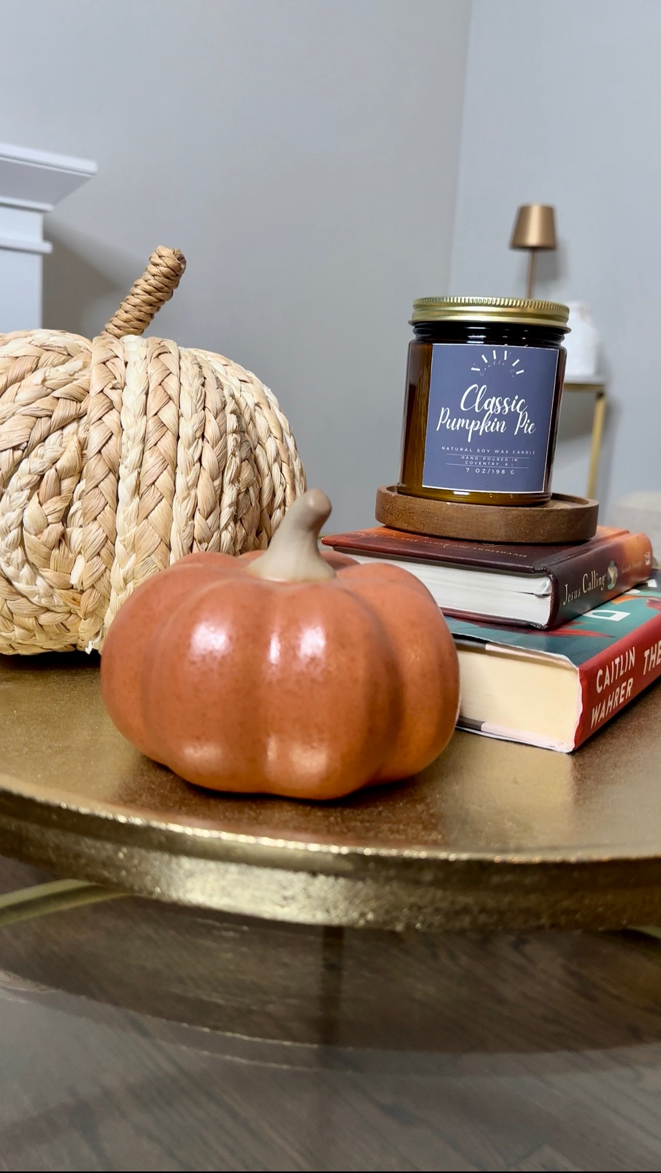 Classic Pumpkin Pie - Soy Wax Candle