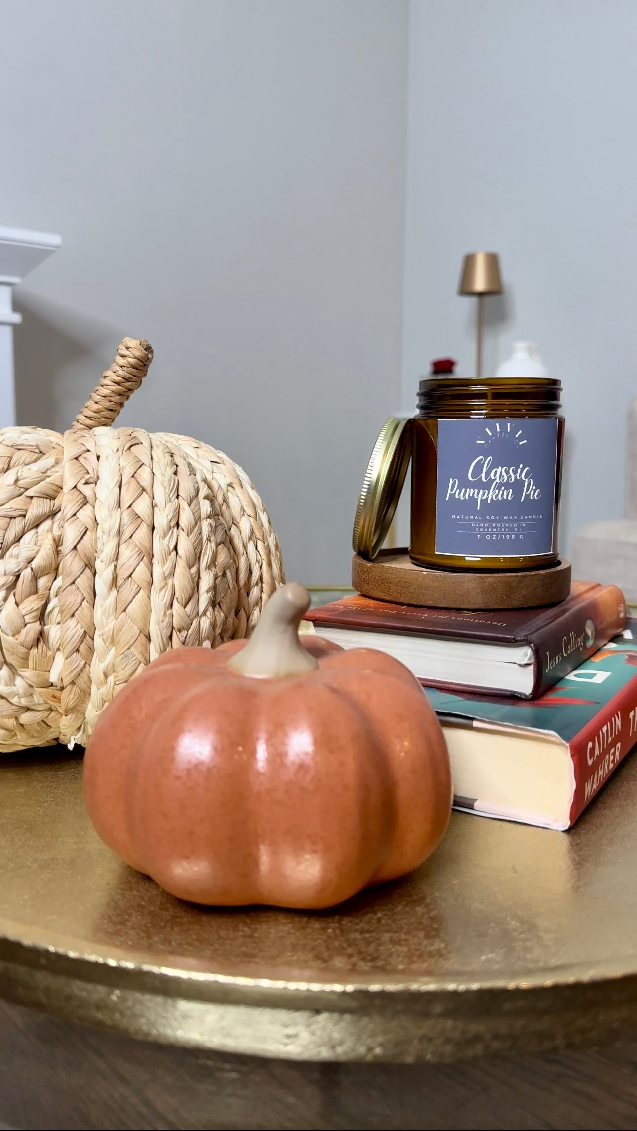 Classic Pumpkin Pie - Soy Wax Candle