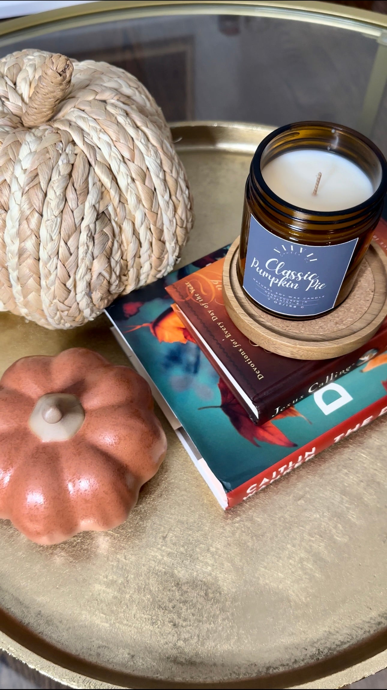 Classic Pumpkin Pie - Soy Wax Candle