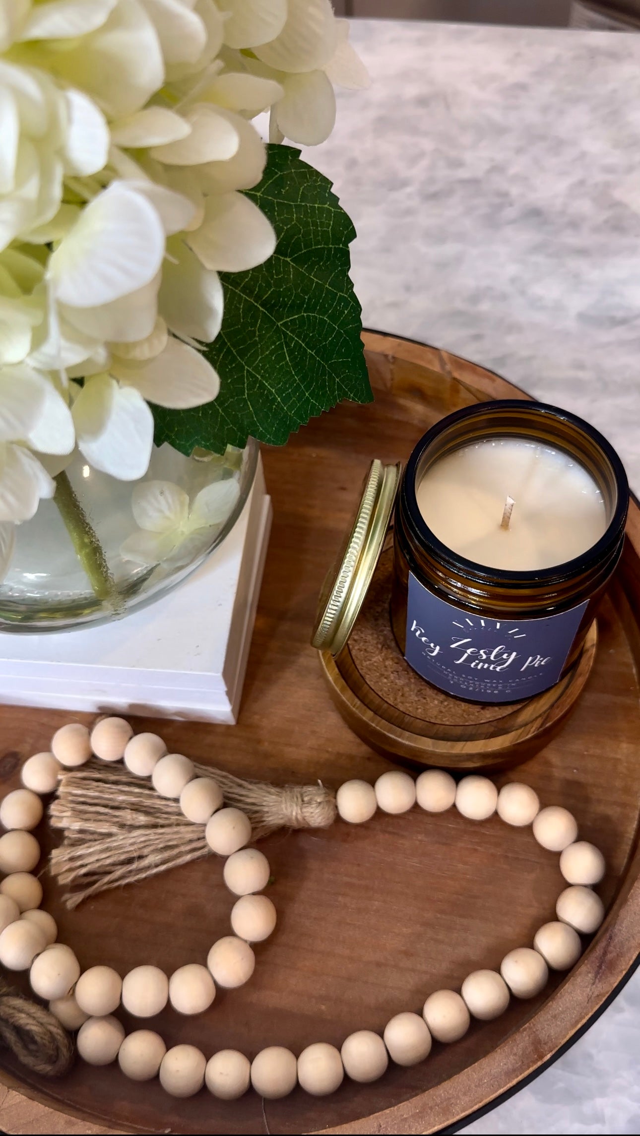 Zesty Key Lime Pie - Soy Wax Candle